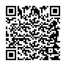 Código QR para número de telefone +2698420386