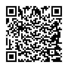 Código QR para número de teléfono +2698420387