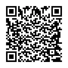 QR Code สำหรับหมายเลขโทรศัพท์ +2698420396