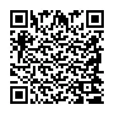 QR Code สำหรับหมายเลขโทรศัพท์ +2698420398