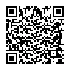 QR Code สำหรับหมายเลขโทรศัพท์ +2698420489