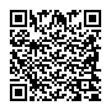 QR-code voor telefoonnummer +2698420506