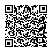 QR-code voor telefoonnummer +2698420511