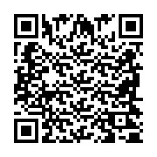 Código QR para número de teléfono +2698420517