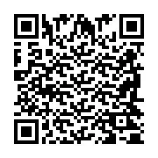 QR-Code für Telefonnummer +2698420565