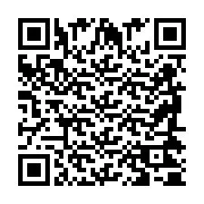 Kode QR untuk nomor Telepon +2698420581