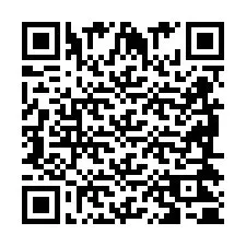 Código QR para número de telefone +2698420582