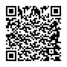 QR-code voor telefoonnummer +2698420593