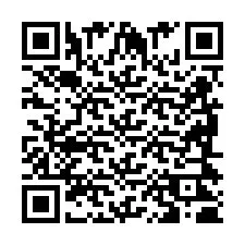 QR Code สำหรับหมายเลขโทรศัพท์ +2698420602