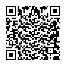 QR kód a telefonszámhoz +2698420609