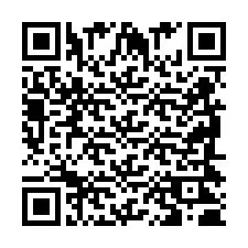 QR Code สำหรับหมายเลขโทรศัพท์ +2698420614