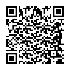 QR Code pour le numéro de téléphone +2698420656