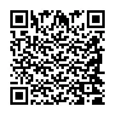 QR-Code für Telefonnummer +2698420678