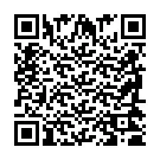 QR код за телефонен номер +2698420681