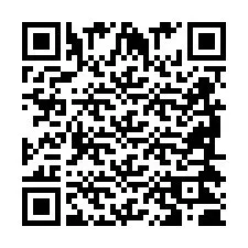 Código QR para número de telefone +2698420683