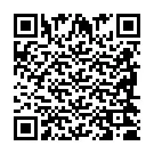 QR Code pour le numéro de téléphone +2698420692