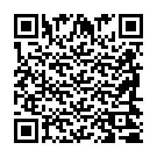 QR-koodi puhelinnumerolle +2698420701