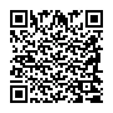 Kod QR dla numeru telefonu +2698420710