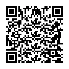 Kode QR untuk nomor Telepon +2698420715