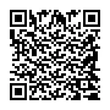 Código QR para número de telefone +2698420769