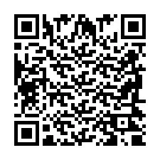 QR-Code für Telefonnummer +2698420805