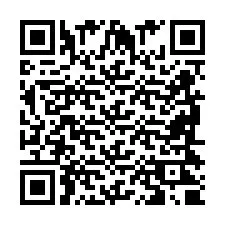 QR-code voor telefoonnummer +2698420817