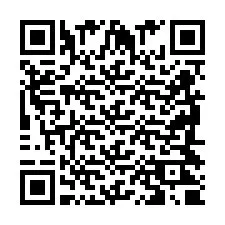 QR-код для номера телефона +2698420824