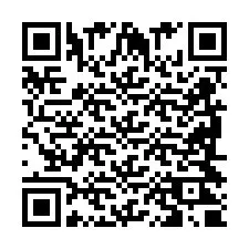 QR-koodi puhelinnumerolle +2698420826