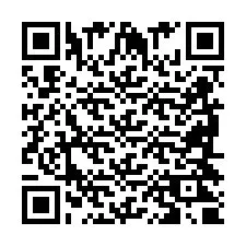 QR Code สำหรับหมายเลขโทรศัพท์ +2698420863