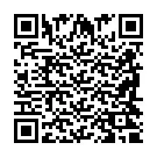 QR Code pour le numéro de téléphone +2698420965