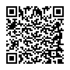 QR код за телефонен номер +2698420988