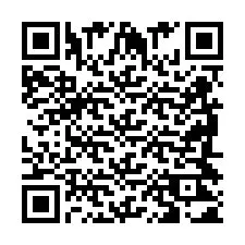 QR Code pour le numéro de téléphone +2698421024