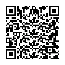 QR код за телефонен номер +2698421025