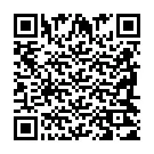 QR-Code für Telefonnummer +2698421030