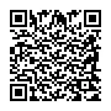 QR-koodi puhelinnumerolle +2698421040