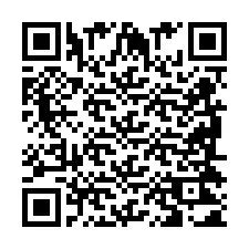 QR Code pour le numéro de téléphone +2698421096