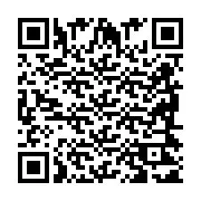 QR-код для номера телефона +2698421102