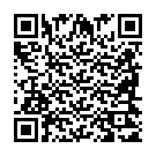 QR-код для номера телефона +2698421103