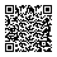 QR Code สำหรับหมายเลขโทรศัพท์ +2698421108