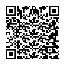 Código QR para número de teléfono +2698421123