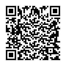 QR-code voor telefoonnummer +2698421124