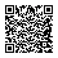 QR Code pour le numéro de téléphone +2698421137