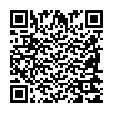 QR-code voor telefoonnummer +2698421183