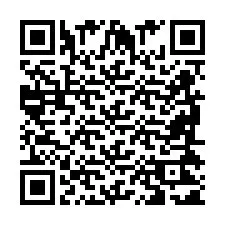 QR-koodi puhelinnumerolle +2698421187