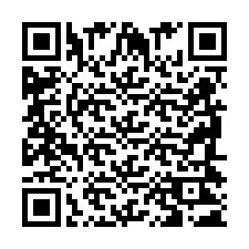 Código QR para número de telefone +2698421210