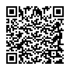 QR код за телефонен номер +2698421211