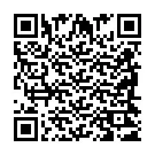 QR Code pour le numéro de téléphone +2698421214