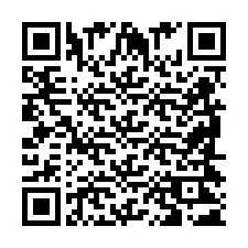 Código QR para número de teléfono +2698421219