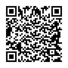 QR код за телефонен номер +2698421227