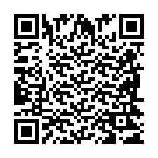 QR Code สำหรับหมายเลขโทรศัพท์ +2698421256